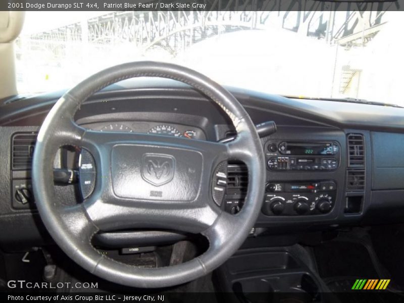 Patriot Blue Pearl / Dark Slate Gray 2001 Dodge Durango SLT 4x4