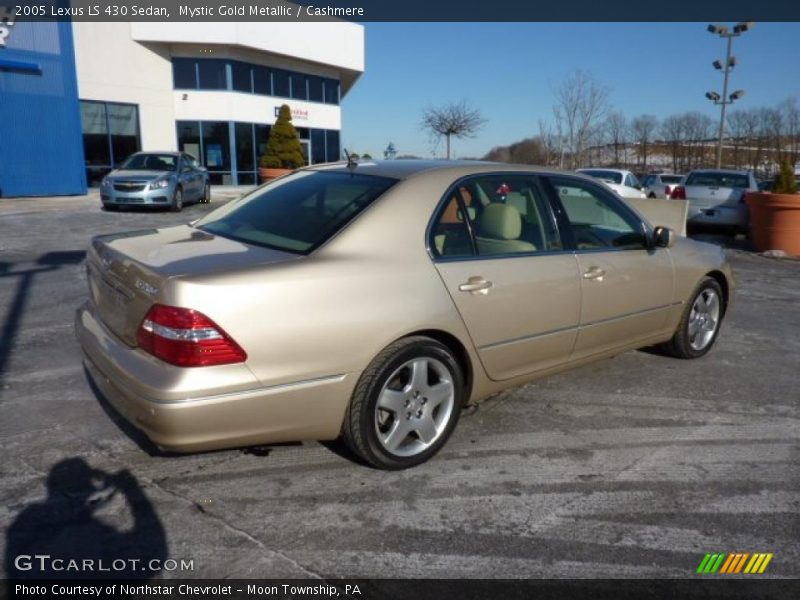 Mystic Gold Metallic / Cashmere 2005 Lexus LS 430 Sedan