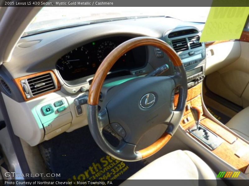 Mystic Gold Metallic / Cashmere 2005 Lexus LS 430 Sedan