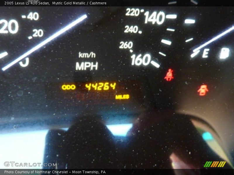 Mystic Gold Metallic / Cashmere 2005 Lexus LS 430 Sedan