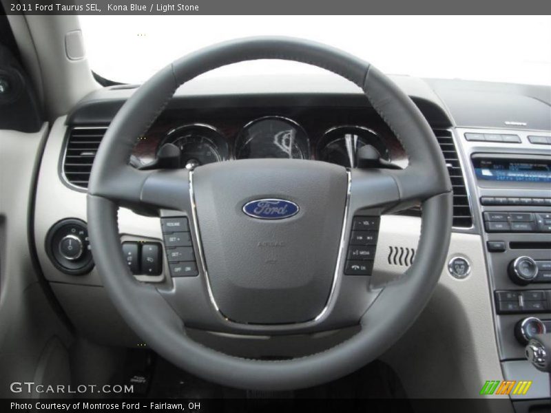 Kona Blue / Light Stone 2011 Ford Taurus SEL