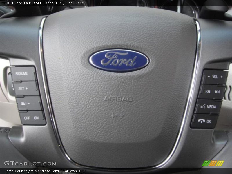 Kona Blue / Light Stone 2011 Ford Taurus SEL