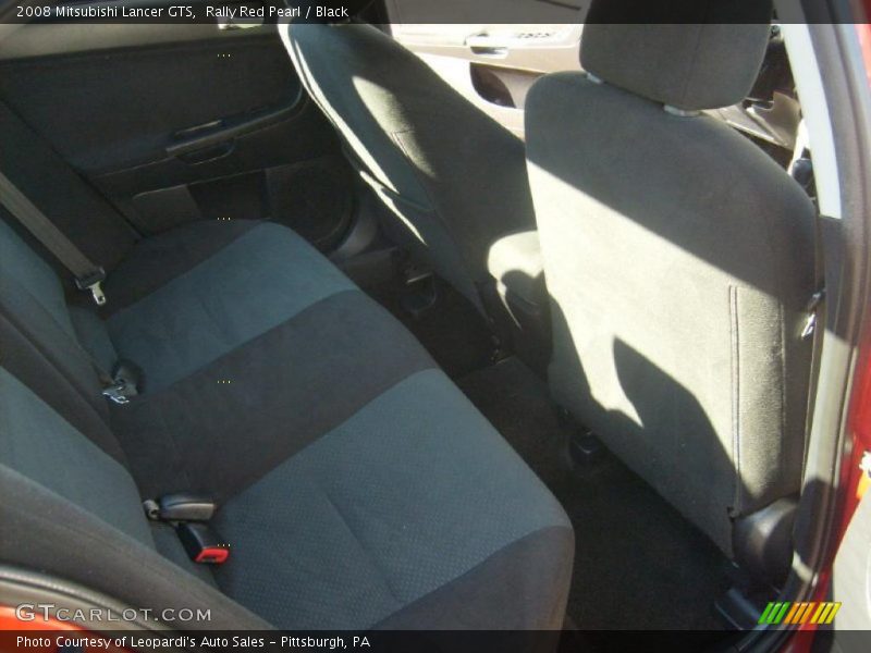 Rally Red Pearl / Black 2008 Mitsubishi Lancer GTS