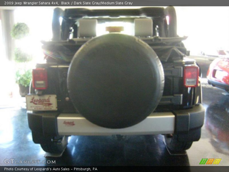 Black / Dark Slate Gray/Medium Slate Gray 2009 Jeep Wrangler Sahara 4x4