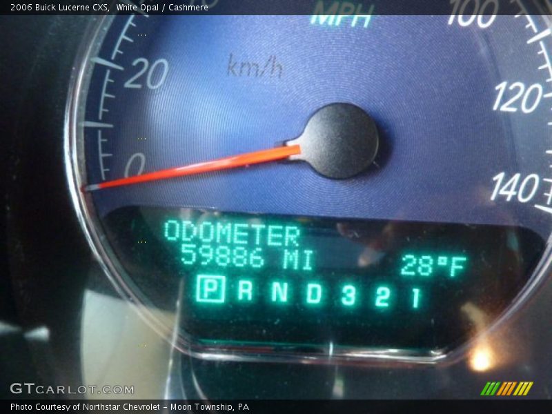 White Opal / Cashmere 2006 Buick Lucerne CXS
