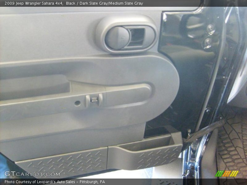 Black / Dark Slate Gray/Medium Slate Gray 2009 Jeep Wrangler Sahara 4x4