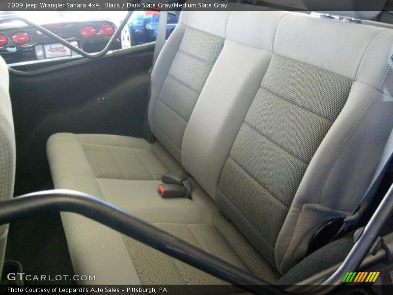 Black / Dark Slate Gray/Medium Slate Gray 2009 Jeep Wrangler Sahara 4x4