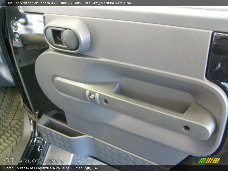 Black / Dark Slate Gray/Medium Slate Gray 2009 Jeep Wrangler Sahara 4x4