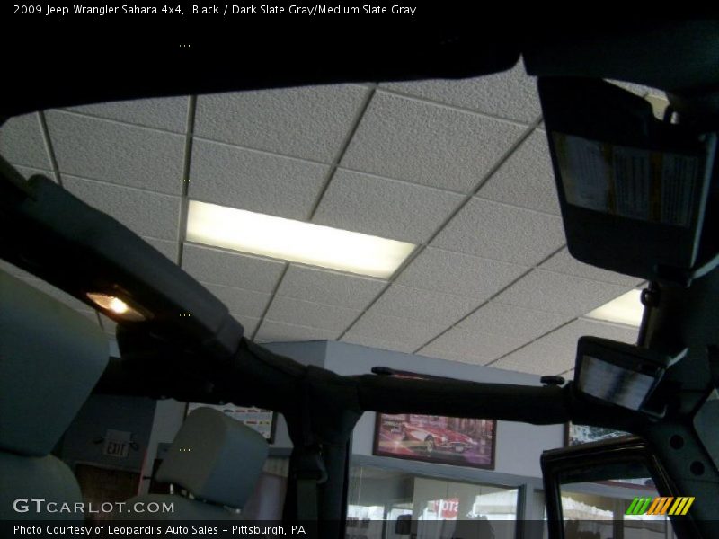 Black / Dark Slate Gray/Medium Slate Gray 2009 Jeep Wrangler Sahara 4x4