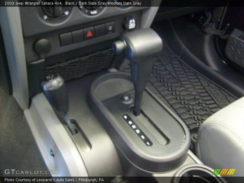 Black / Dark Slate Gray/Medium Slate Gray 2009 Jeep Wrangler Sahara 4x4