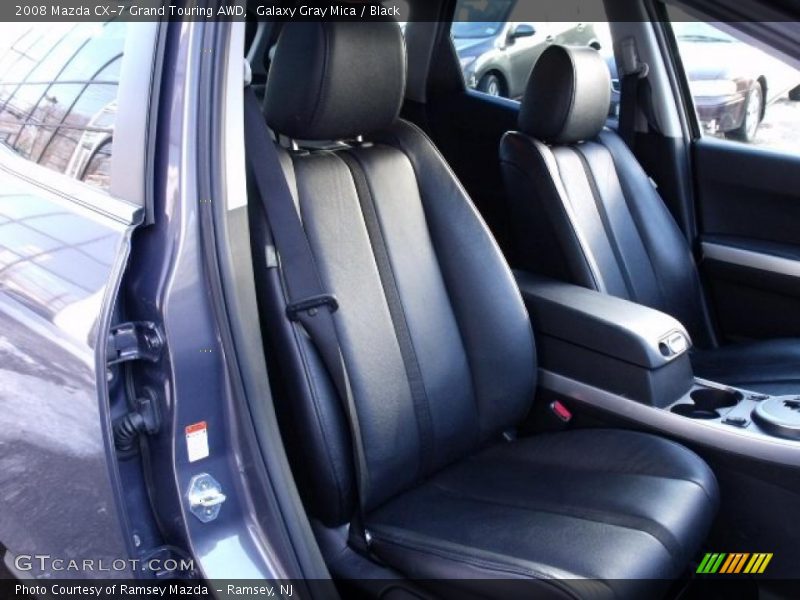 Galaxy Gray Mica / Black 2008 Mazda CX-7 Grand Touring AWD