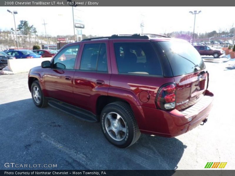 Red Jewel / Ebony 2008 Chevrolet TrailBlazer LT 4x4