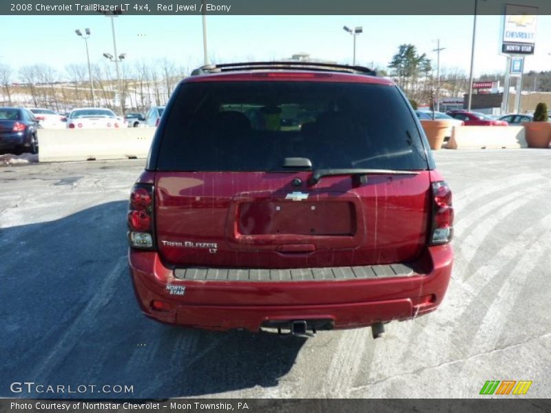 Red Jewel / Ebony 2008 Chevrolet TrailBlazer LT 4x4