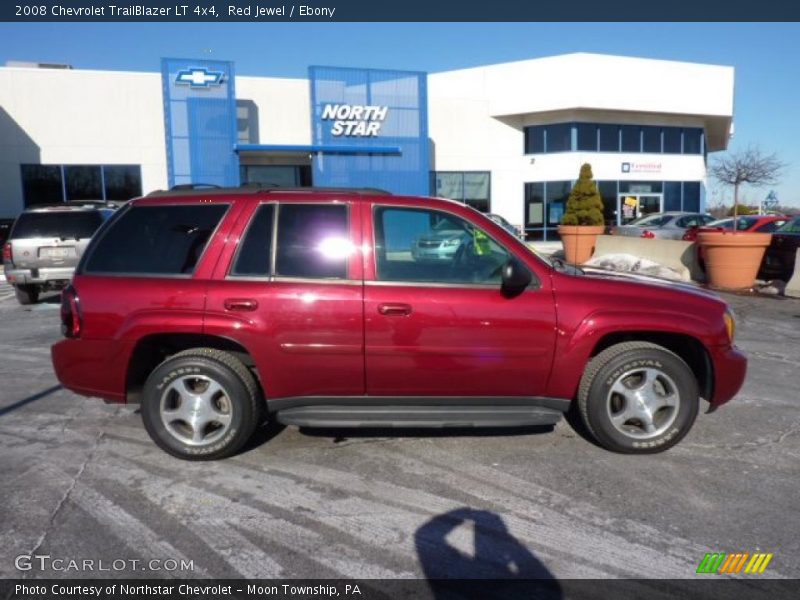 Red Jewel / Ebony 2008 Chevrolet TrailBlazer LT 4x4
