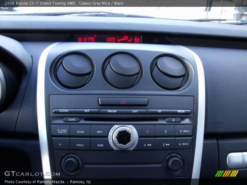 Galaxy Gray Mica / Black 2008 Mazda CX-7 Grand Touring AWD