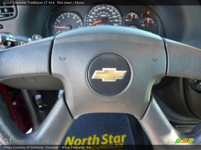 Red Jewel / Ebony 2008 Chevrolet TrailBlazer LT 4x4