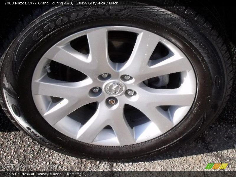 Galaxy Gray Mica / Black 2008 Mazda CX-7 Grand Touring AWD