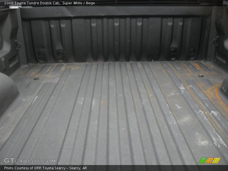 Super White / Beige 2008 Toyota Tundra Double Cab