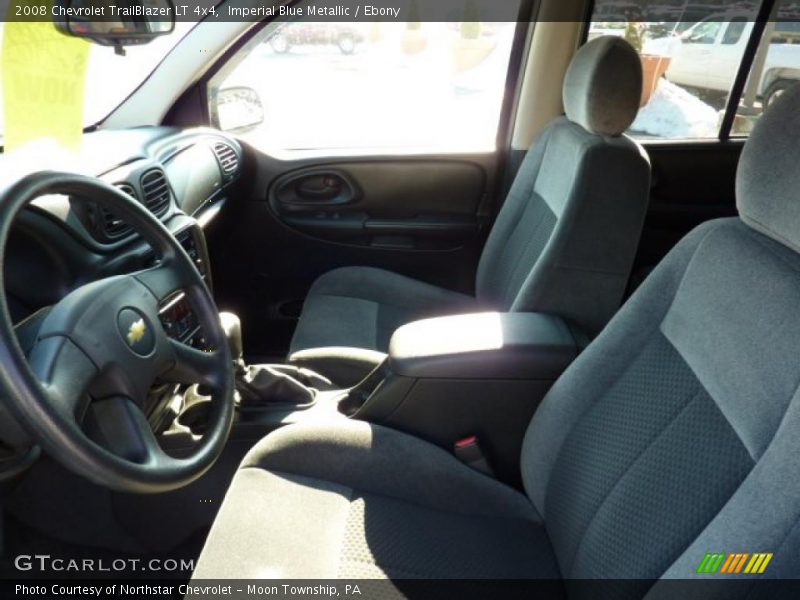 Imperial Blue Metallic / Ebony 2008 Chevrolet TrailBlazer LT 4x4