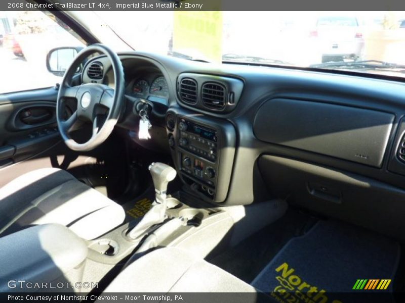 Imperial Blue Metallic / Ebony 2008 Chevrolet TrailBlazer LT 4x4