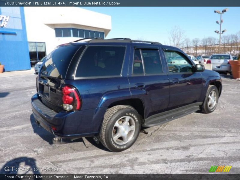 Imperial Blue Metallic / Ebony 2008 Chevrolet TrailBlazer LT 4x4
