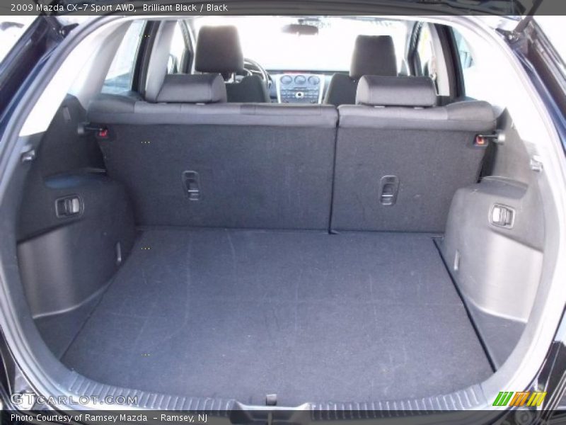 Brilliant Black / Black 2009 Mazda CX-7 Sport AWD