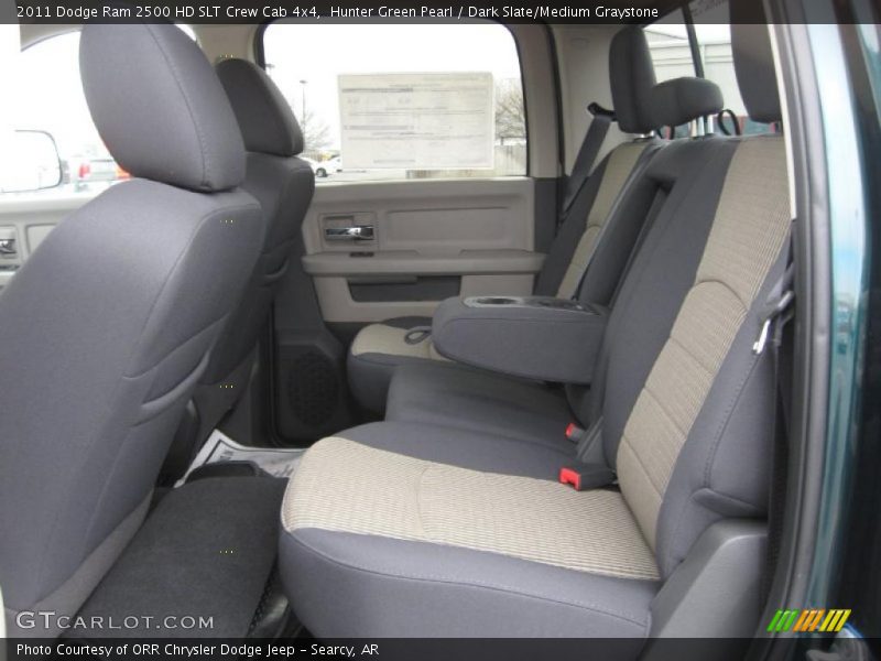 Hunter Green Pearl / Dark Slate/Medium Graystone 2011 Dodge Ram 2500 HD SLT Crew Cab 4x4