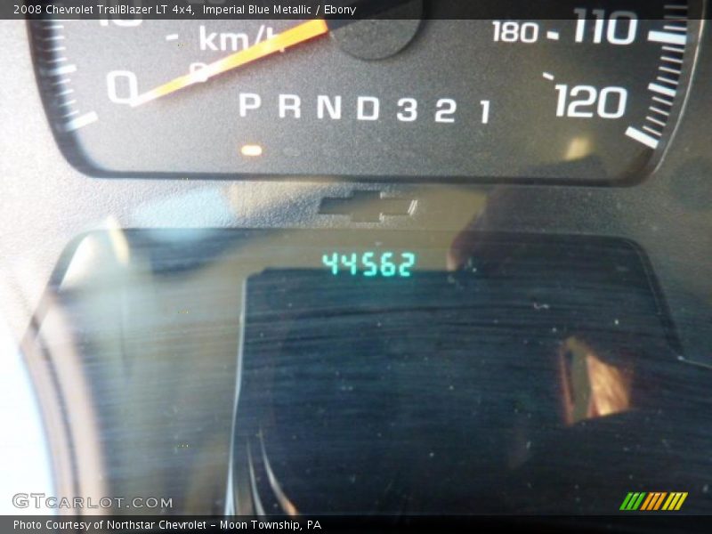Imperial Blue Metallic / Ebony 2008 Chevrolet TrailBlazer LT 4x4