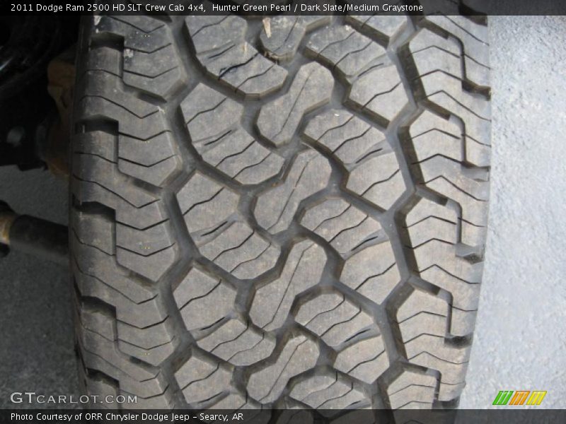 Hunter Green Pearl / Dark Slate/Medium Graystone 2011 Dodge Ram 2500 HD SLT Crew Cab 4x4