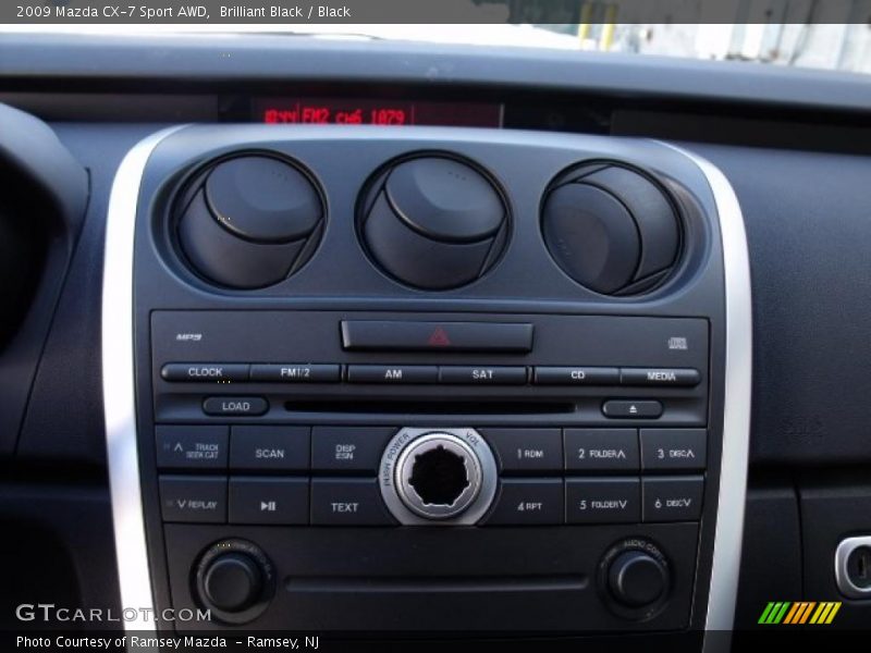 Brilliant Black / Black 2009 Mazda CX-7 Sport AWD