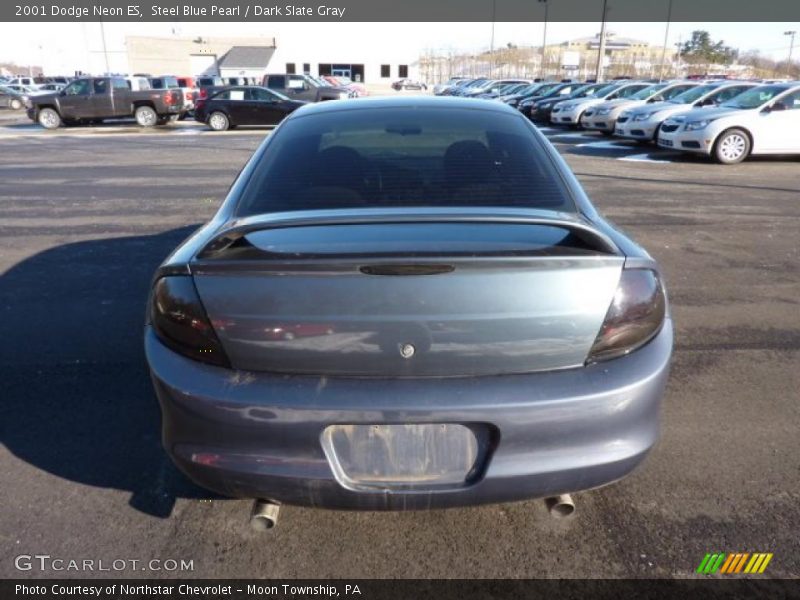 Steel Blue Pearl / Dark Slate Gray 2001 Dodge Neon ES