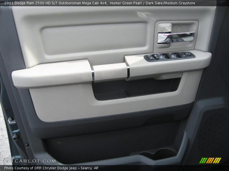 Hunter Green Pearl / Dark Slate/Medium Graystone 2011 Dodge Ram 2500 HD SLT Outdoorsman Mega Cab 4x4
