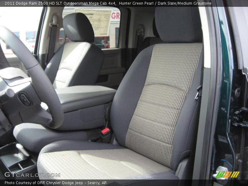 2011 Ram 2500 HD SLT Outdoorsman Mega Cab 4x4 Dark Slate/Medium Graystone Interior