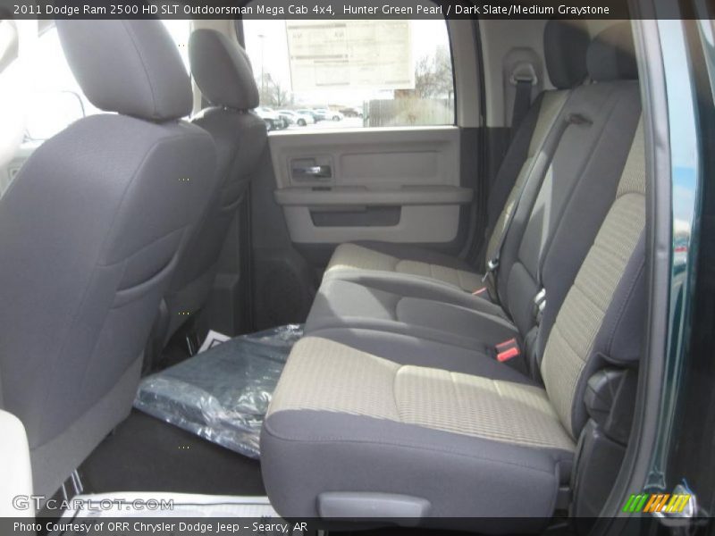  2011 Ram 2500 HD SLT Outdoorsman Mega Cab 4x4 Dark Slate/Medium Graystone Interior