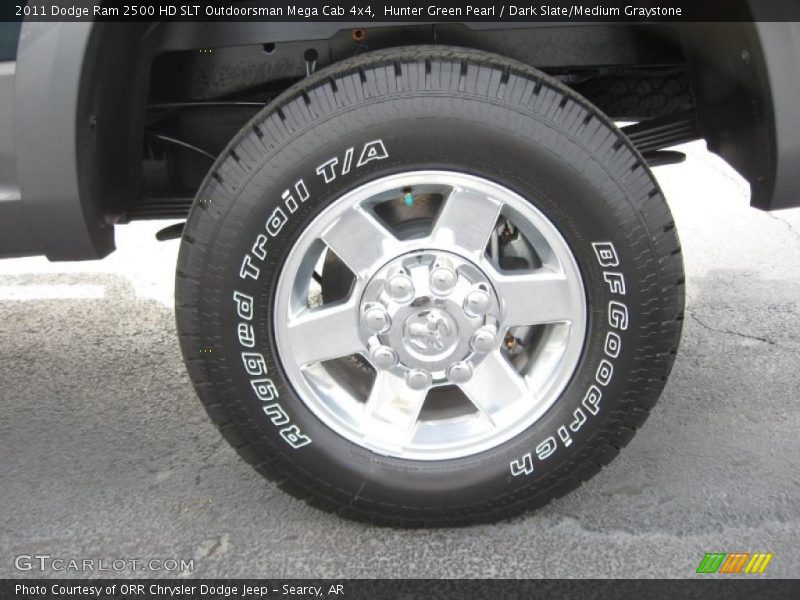  2011 Ram 2500 HD SLT Outdoorsman Mega Cab 4x4 Wheel