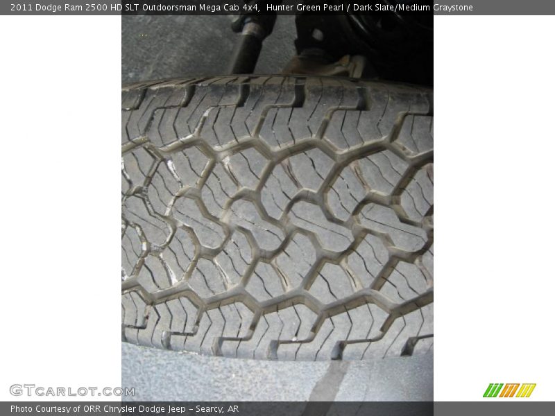 Hunter Green Pearl / Dark Slate/Medium Graystone 2011 Dodge Ram 2500 HD SLT Outdoorsman Mega Cab 4x4