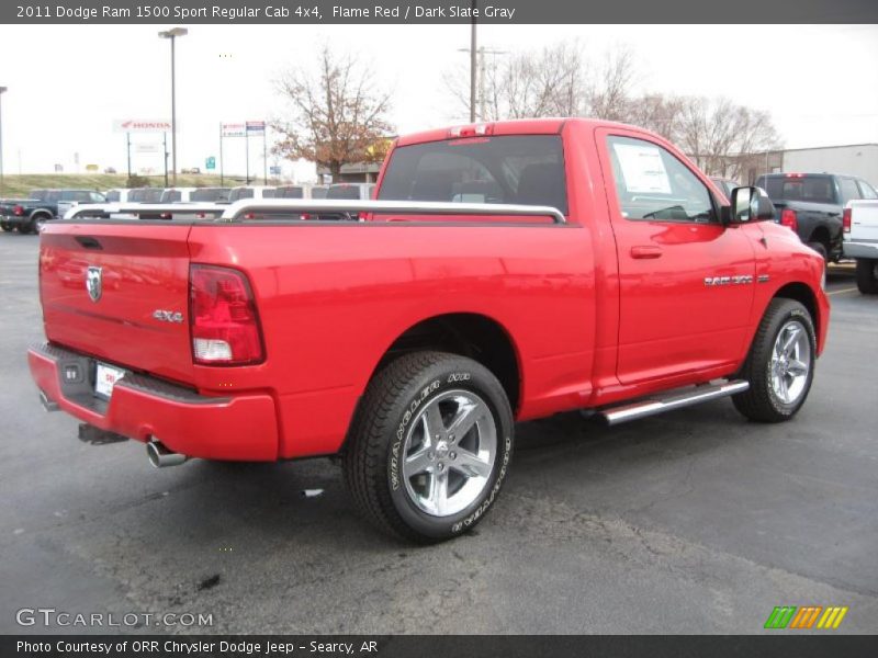  2011 Ram 1500 Sport Regular Cab 4x4 Flame Red