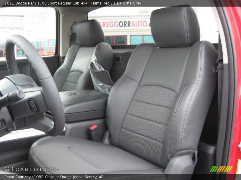  2011 Ram 1500 Sport Regular Cab 4x4 Dark Slate Gray Interior