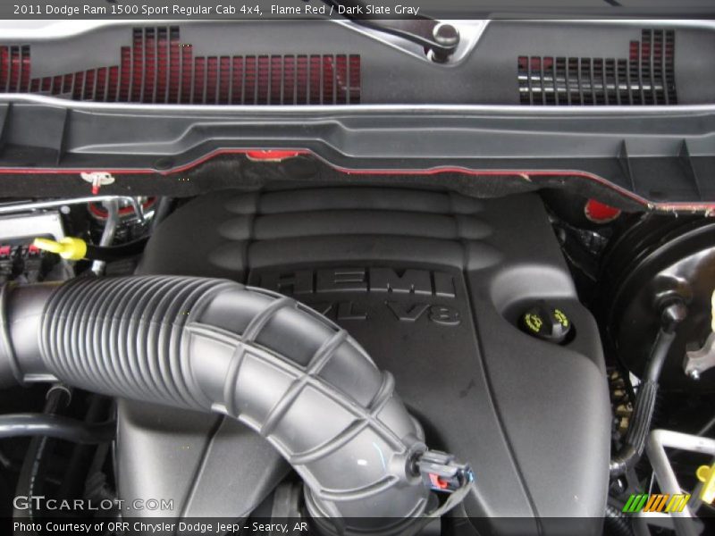  2011 Ram 1500 Sport Regular Cab 4x4 Engine - 5.7 Liter HEMI OHV 16-Valve VVT MDS V8