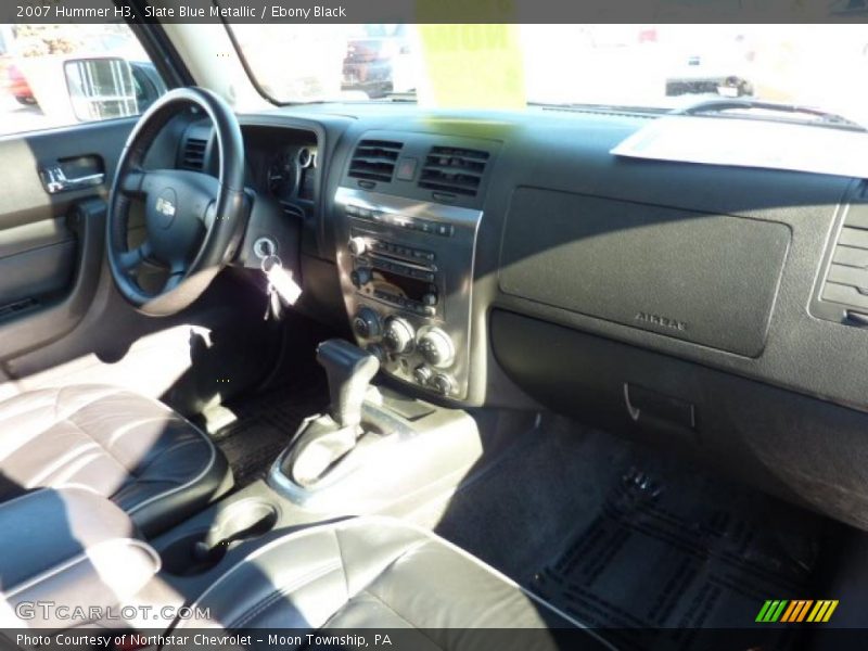 Slate Blue Metallic / Ebony Black 2007 Hummer H3