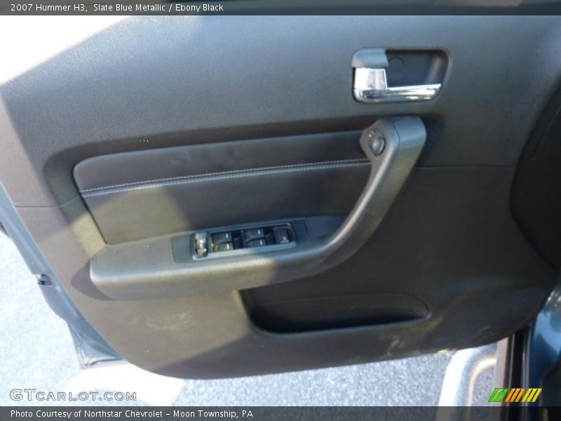 Slate Blue Metallic / Ebony Black 2007 Hummer H3
