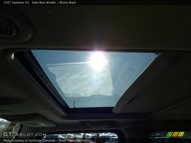 Slate Blue Metallic / Ebony Black 2007 Hummer H3
