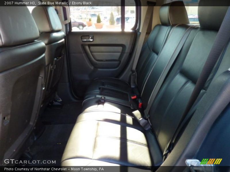 Slate Blue Metallic / Ebony Black 2007 Hummer H3