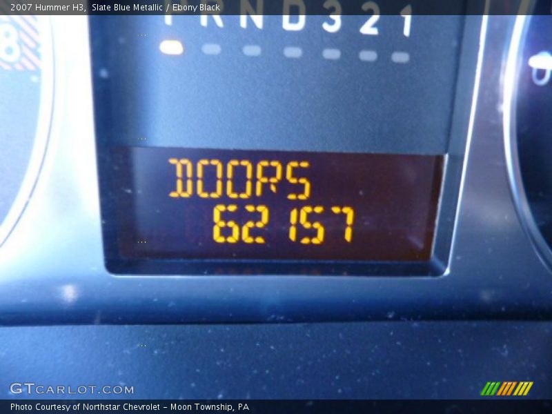 Slate Blue Metallic / Ebony Black 2007 Hummer H3