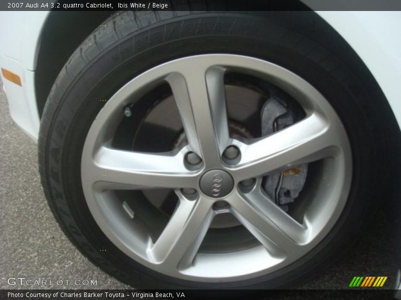  2007 A4 3.2 quattro Cabriolet Wheel