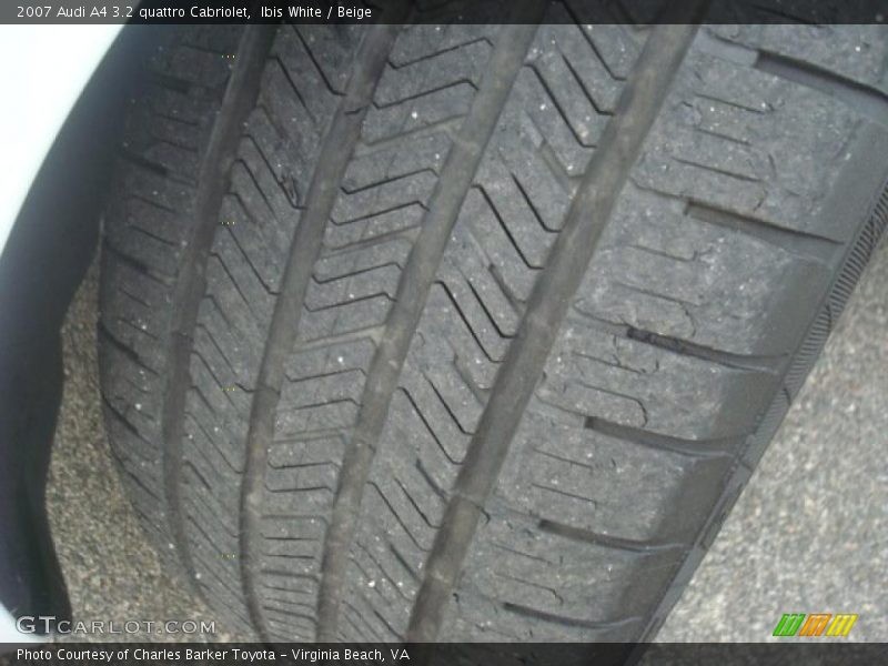 Ibis White / Beige 2007 Audi A4 3.2 quattro Cabriolet