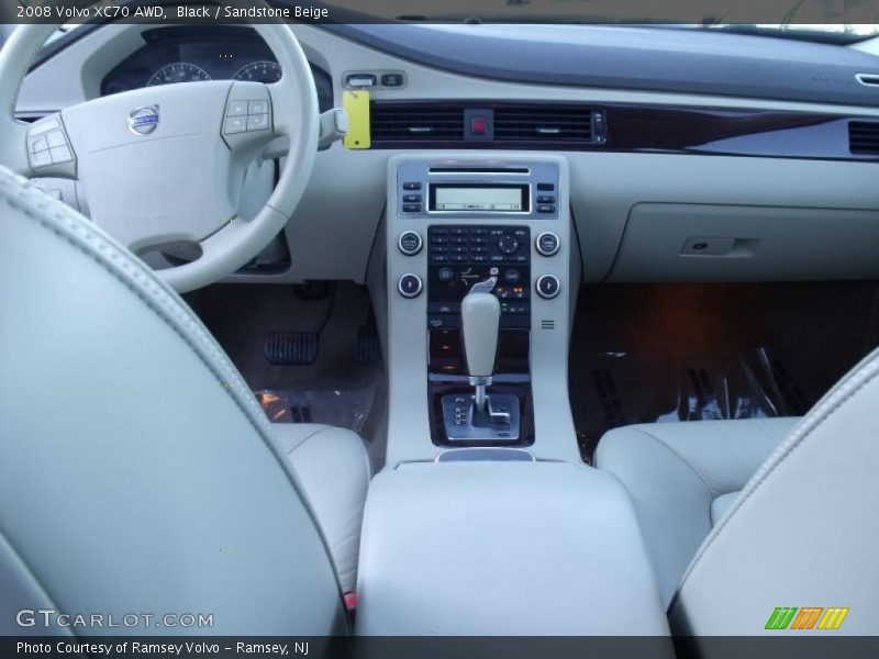 Black / Sandstone Beige 2008 Volvo XC70 AWD
