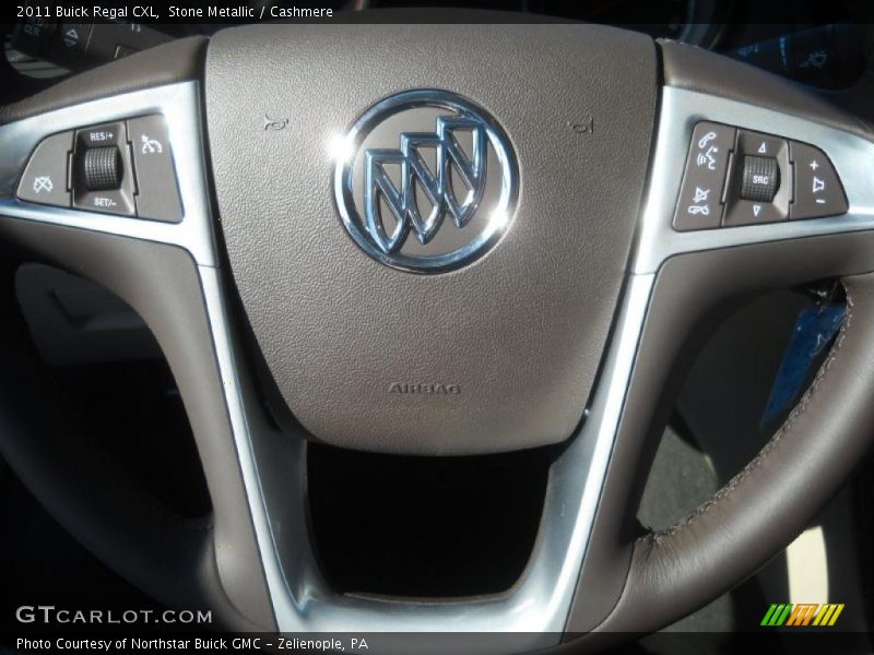 Stone Metallic / Cashmere 2011 Buick Regal CXL