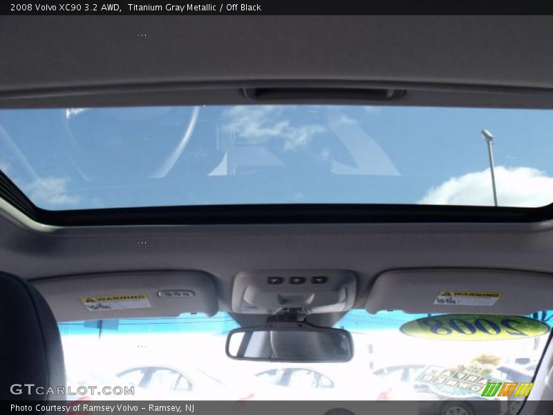Titanium Gray Metallic / Off Black 2008 Volvo XC90 3.2 AWD