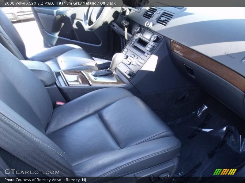 Titanium Gray Metallic / Off Black 2008 Volvo XC90 3.2 AWD